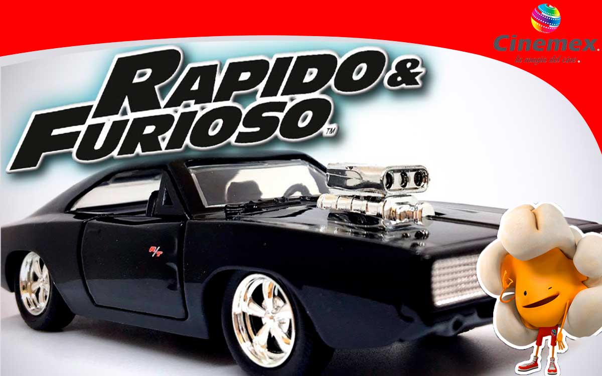 ¡Corre para ganar la tuya! Filtran posible palomera de «Rápidos y Furiosos X» de Cinemexe