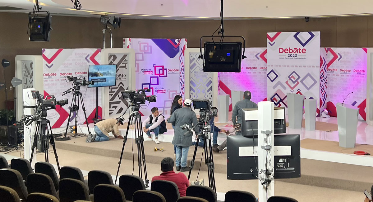 ¿En dónde puedo ver el primer debate entre de las candidatas del Edomex?