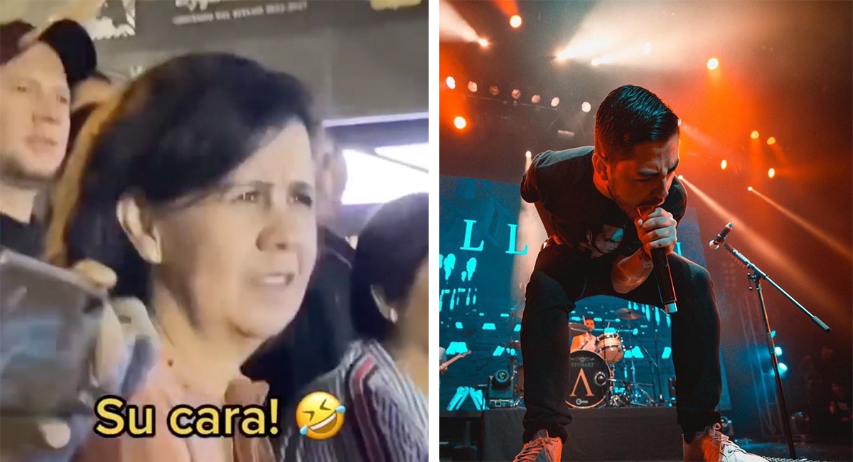 ¡Madre ve a su hijo cantar por primera vez deathcore! Así­ fue su reacción