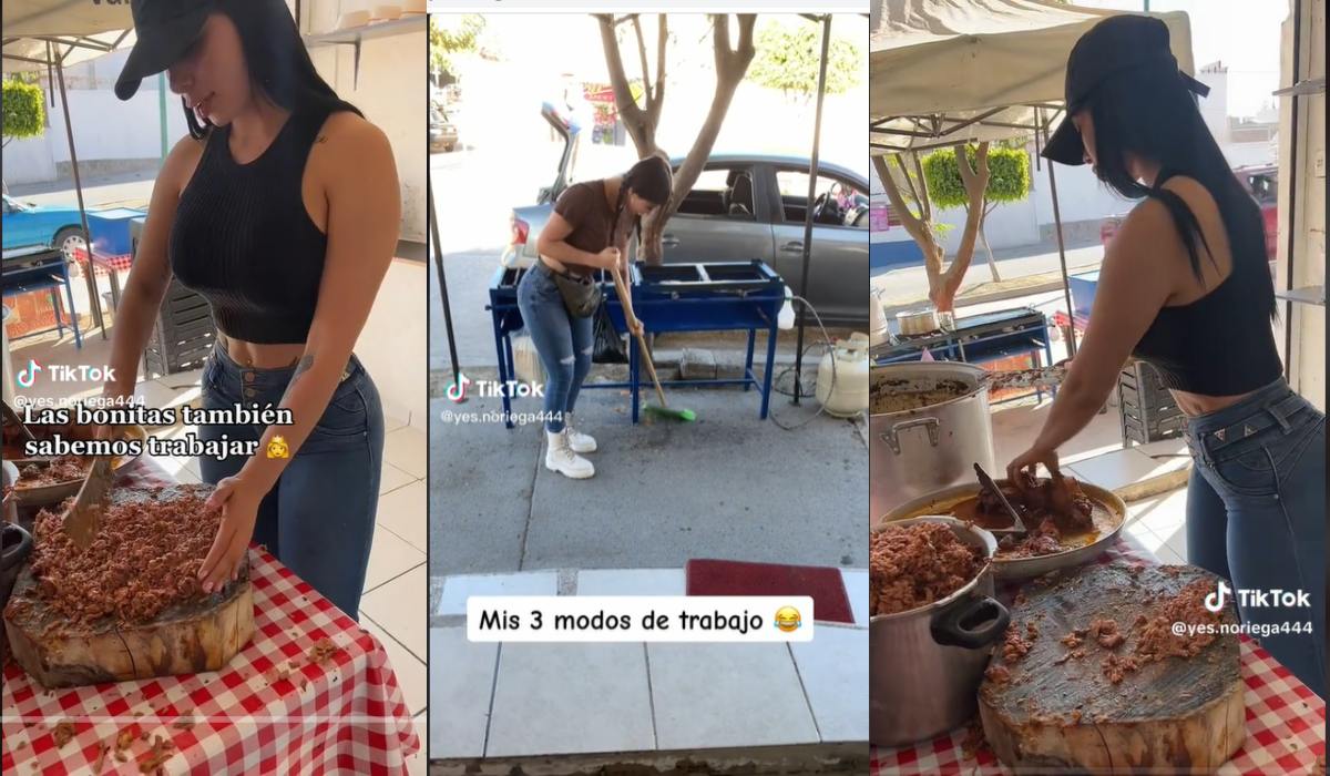 «Las bonitas también trabajan» ¿Quién es #LadyBirria y por qué es viral?e