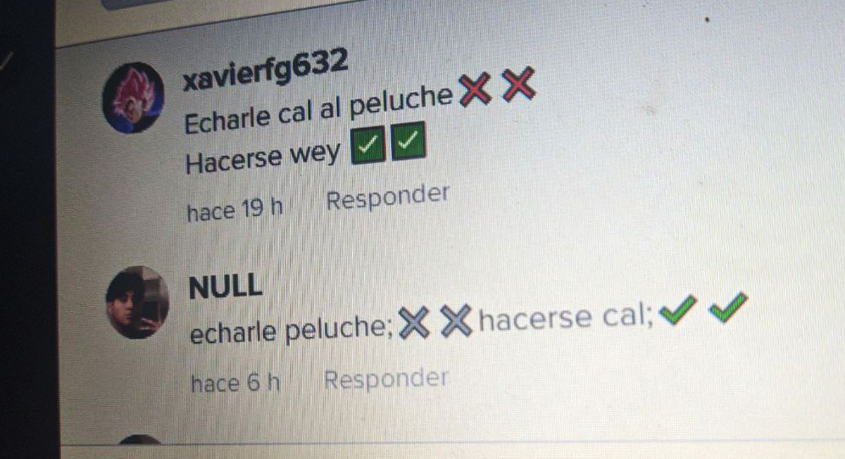¿Qué significa «echarle cal al peluche» en los comentarios de Tiktok?e