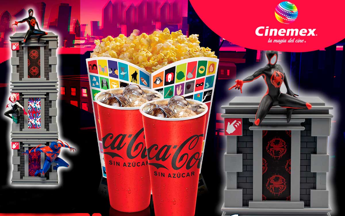 ¡Ya salió! Anuncian precio oficial de la palomera del Spider Verse 2 de Cinemex