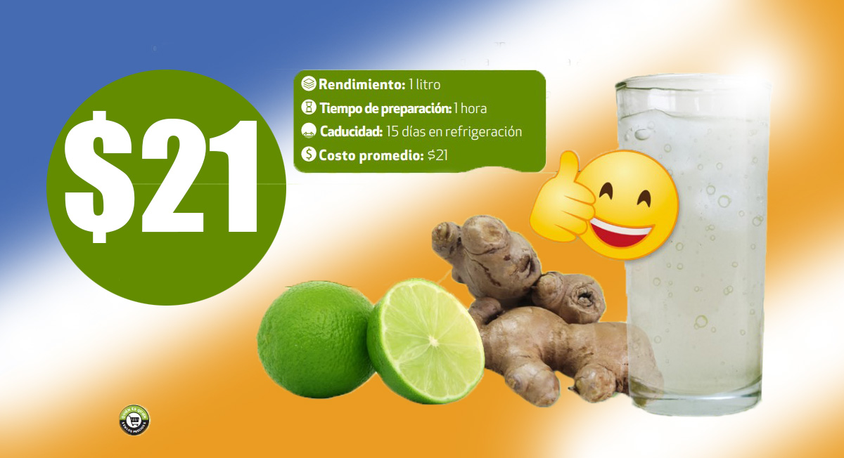Esta es la alternativa saludable al refresco y la puedes hacer tú mismo