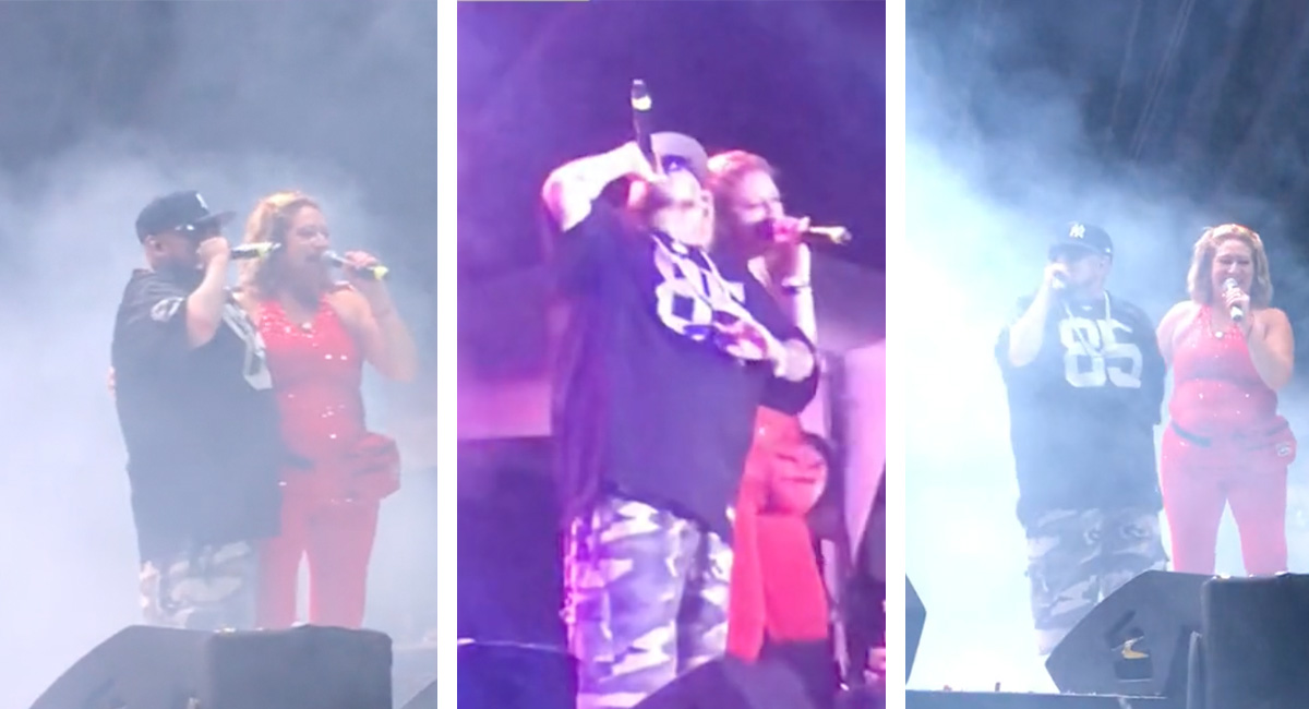 Un dí­a cantas "Éxtasis" del Cartel de Santa en la calle y otro con el Millonario