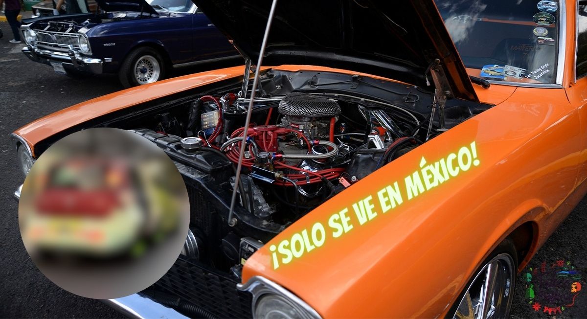 ¡El verdadero tuning! Auto sorprende en las calles de CDMX, parece limusina