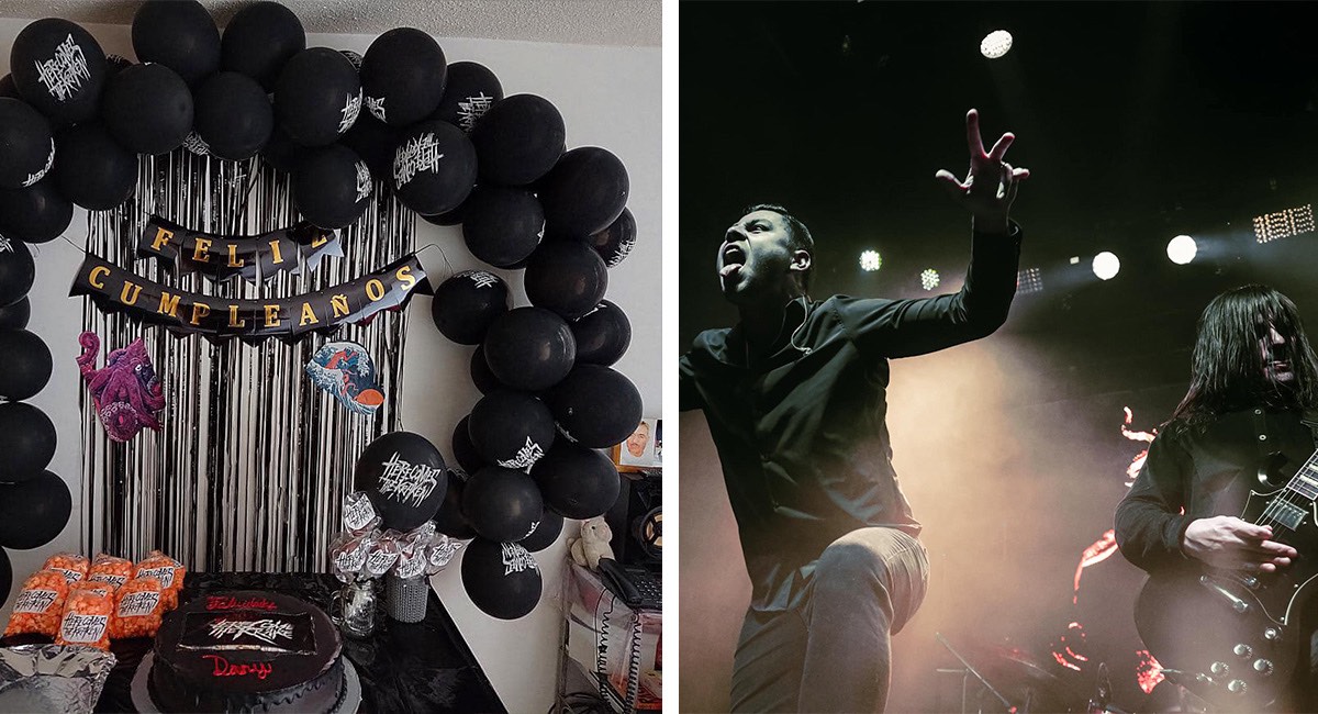 ¡VIRAL! Banda de rock sorprende a pequeño fanático en su cumpleaños