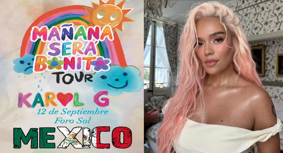 Karol G México 2023 - Precio de los boletos para Mañana será bonito Tour