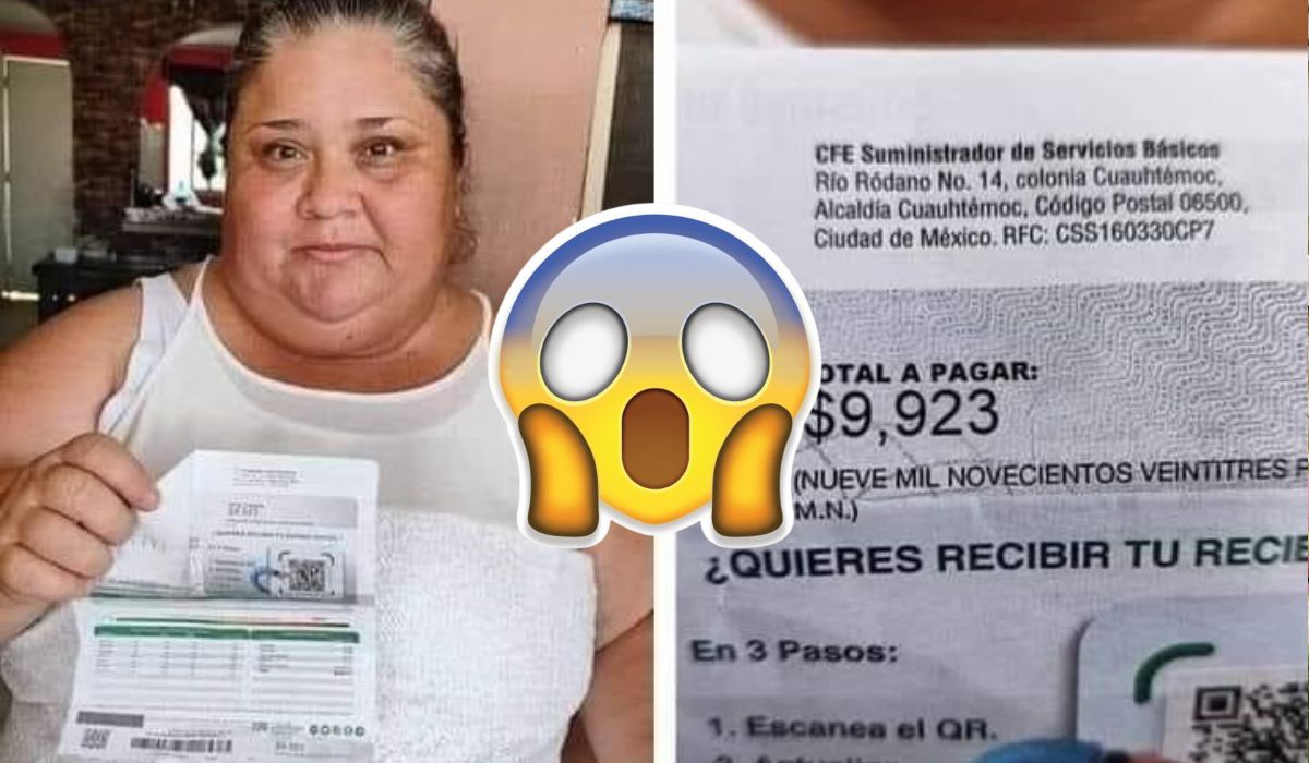 ¡Pero hay un Dios! Señora pagará $10 mil pesos de luz por ola de calor
