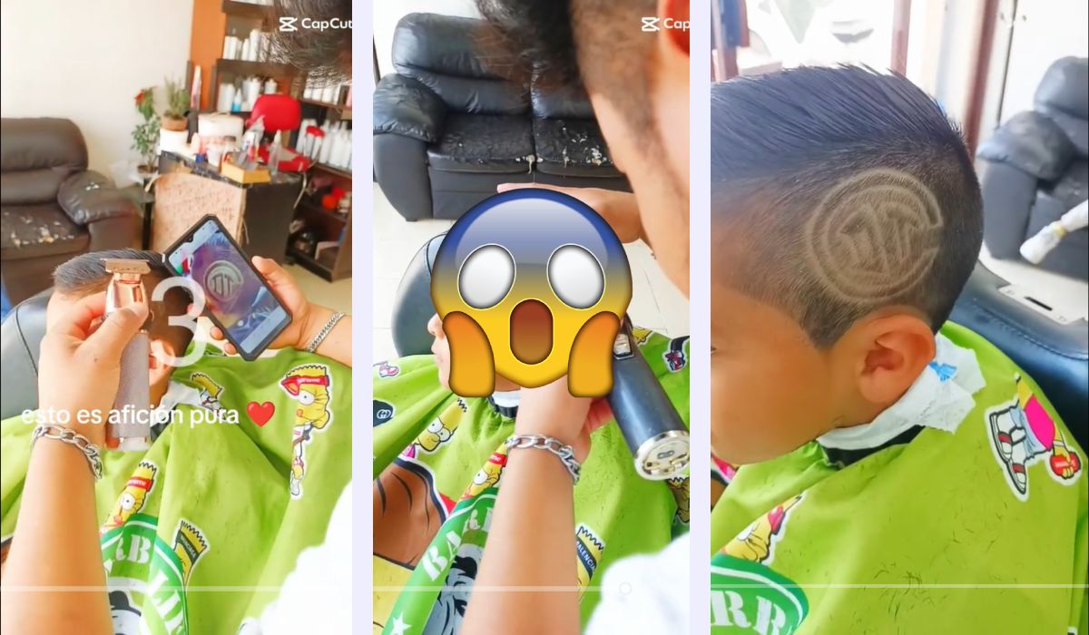Pequeño aficionado demuestra su amor al Toluca FC con este corte de cabello