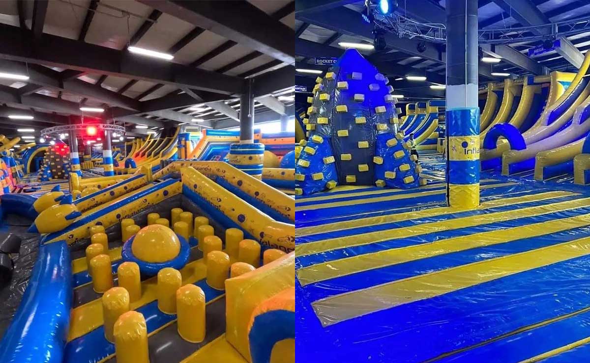 ¡Diversión para todos! Visita este parque inflable en Edoméx