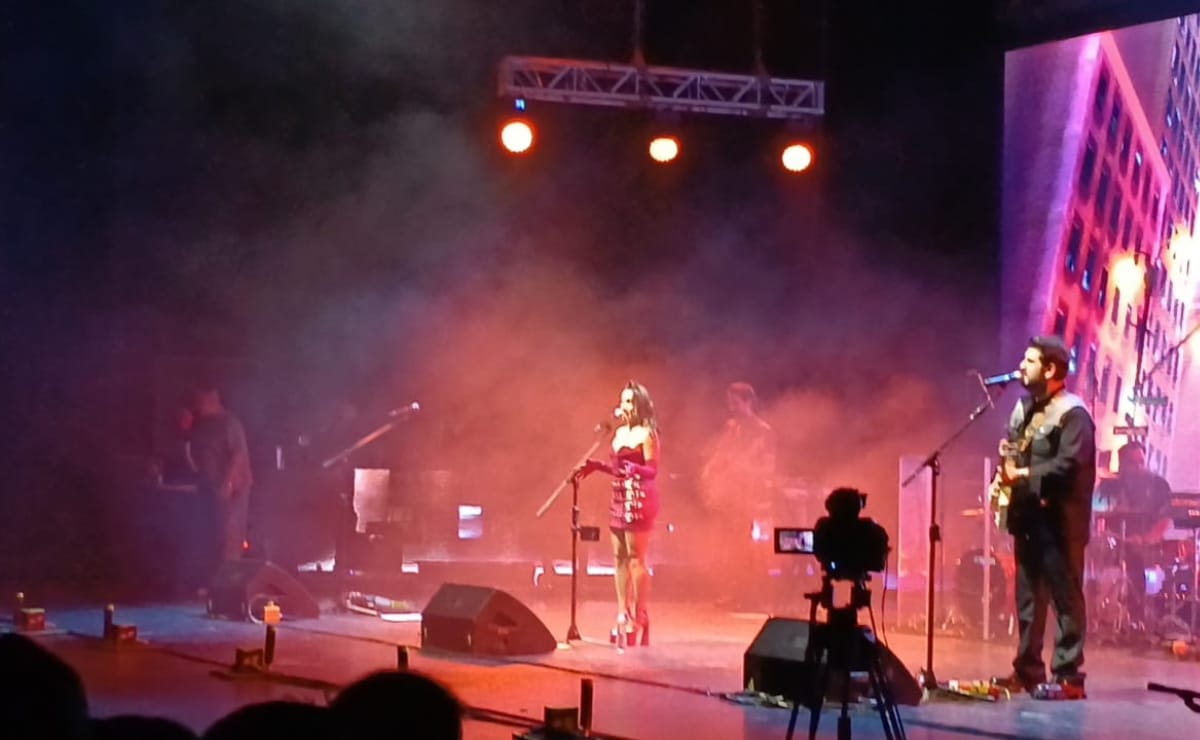Así fue la entrega de Melissa Román y Pablo, integrantes de Matisse en el inicio de su gira «Norte a Sur»e