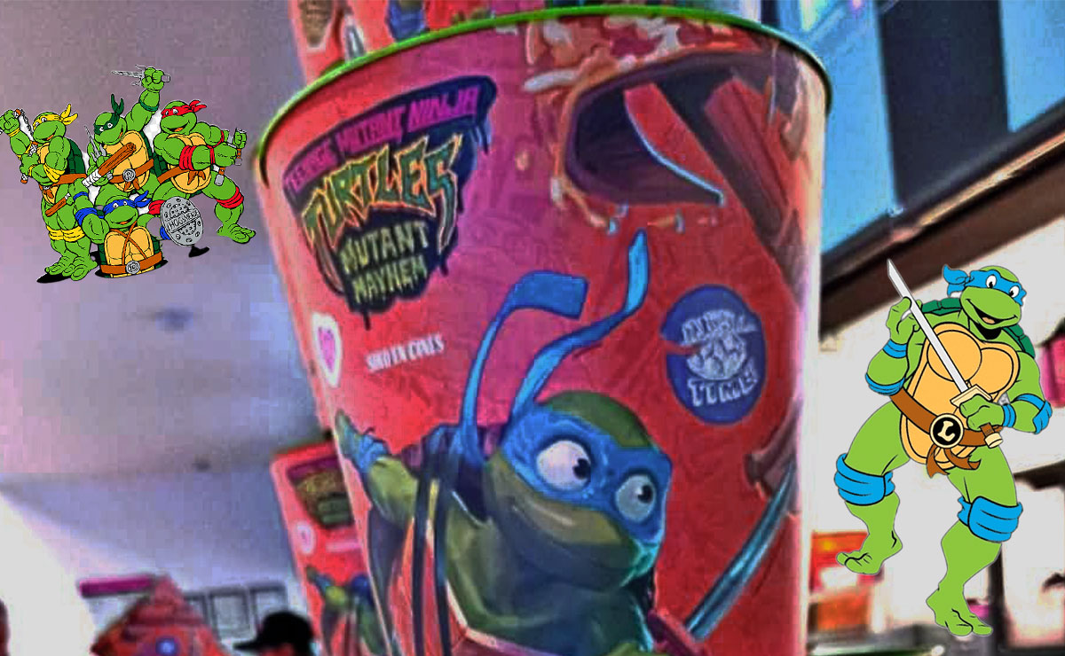 ¡Atención! Obtén una cubeta palomera de las Tortugas Ninja a un bajo precio