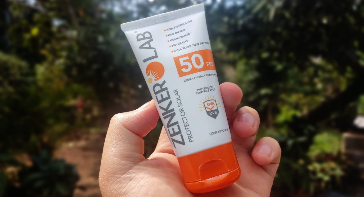 Protector Solar Zenker Lab: ¿Qué tan bueno es por $29 pesos?e