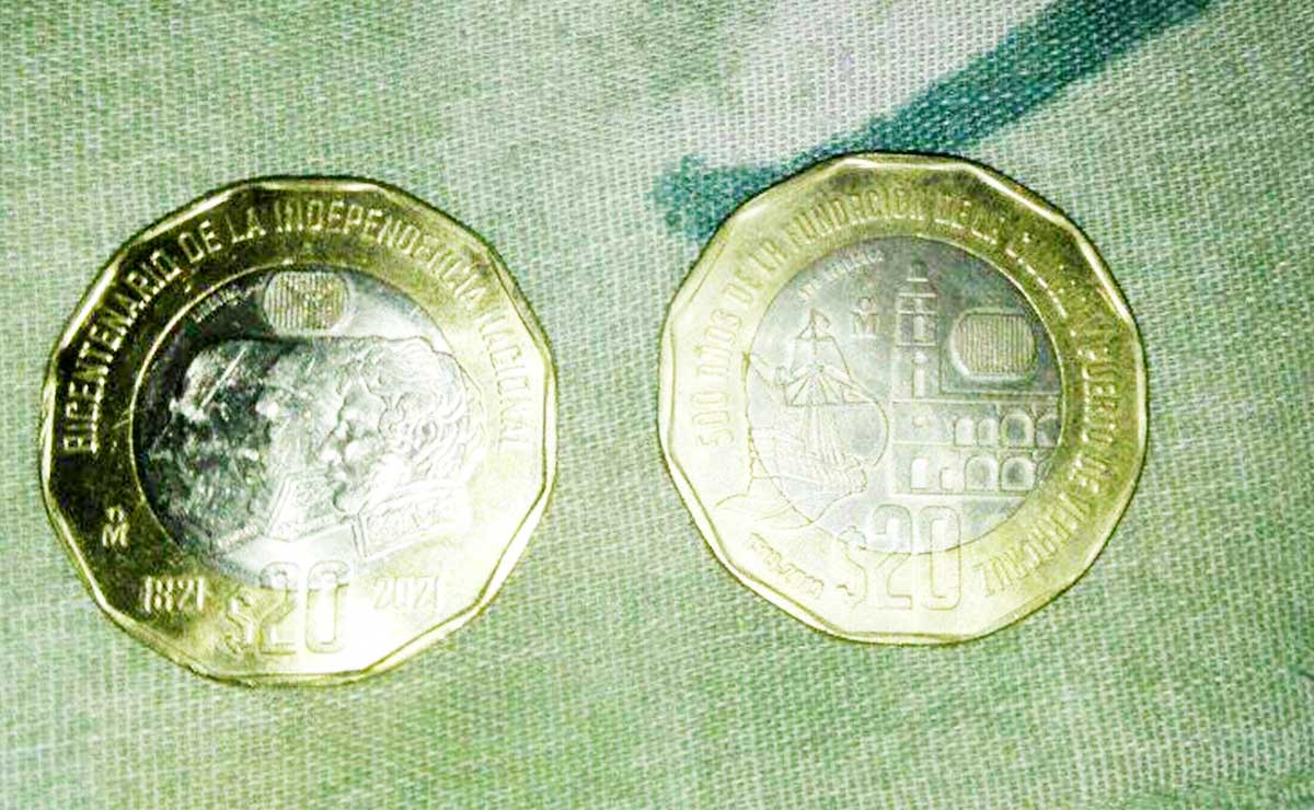 Vende sus monedas de 20 pesos enToluca y la funan en redes sociales