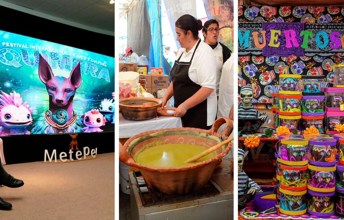 Fechas del comienzo de la Feria del Alfeñique 2023, Festival Quimera 2023 y Feria de la Enchilada en Tolucae