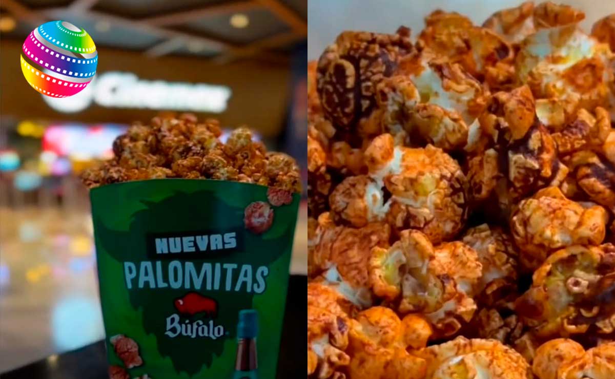Llega nuevo sabor de palomitas en Cinemex ¡Más picantes!