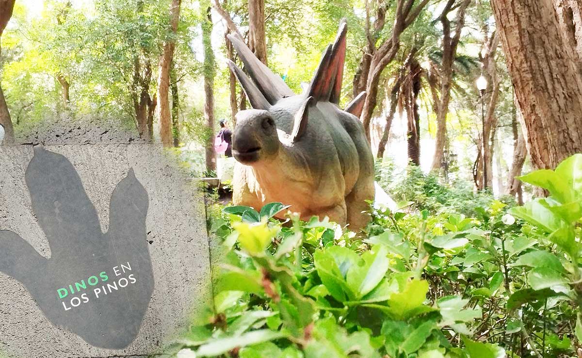 ¡Visita a los Dinos en los Pinos! Ve antes de que se extingan