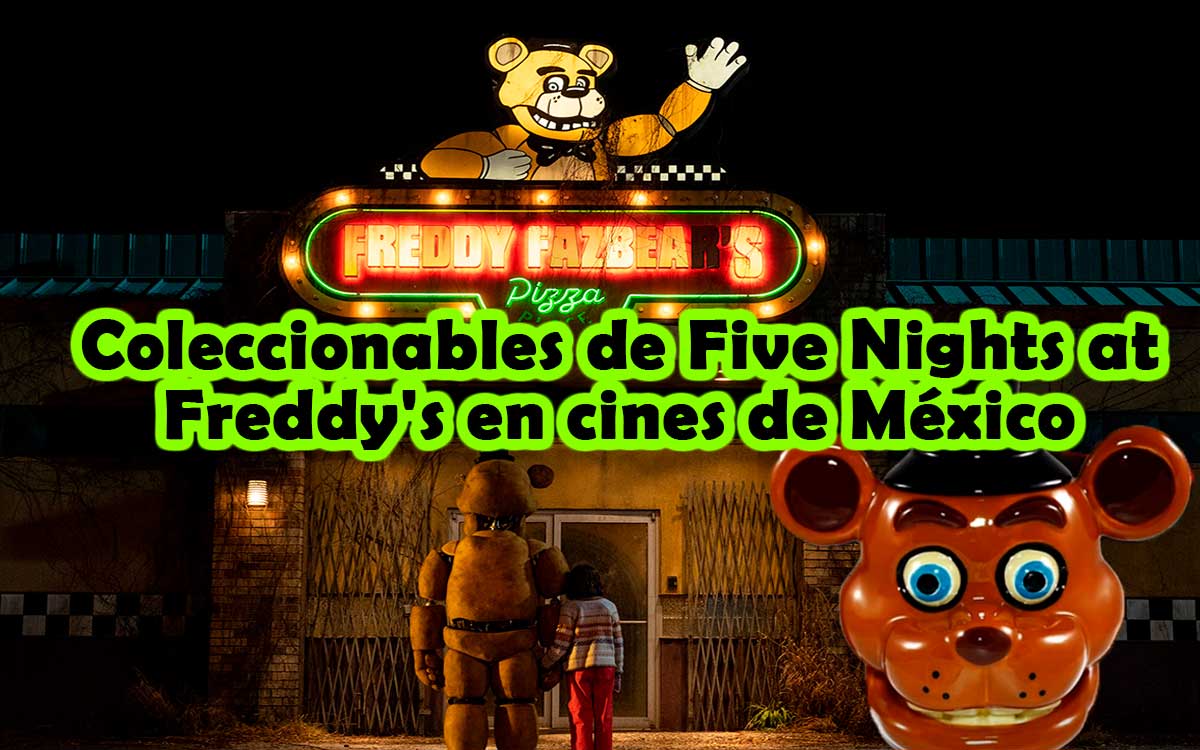 ¿Habrá palomeras de FiveNightsatFreddy’s en México?e