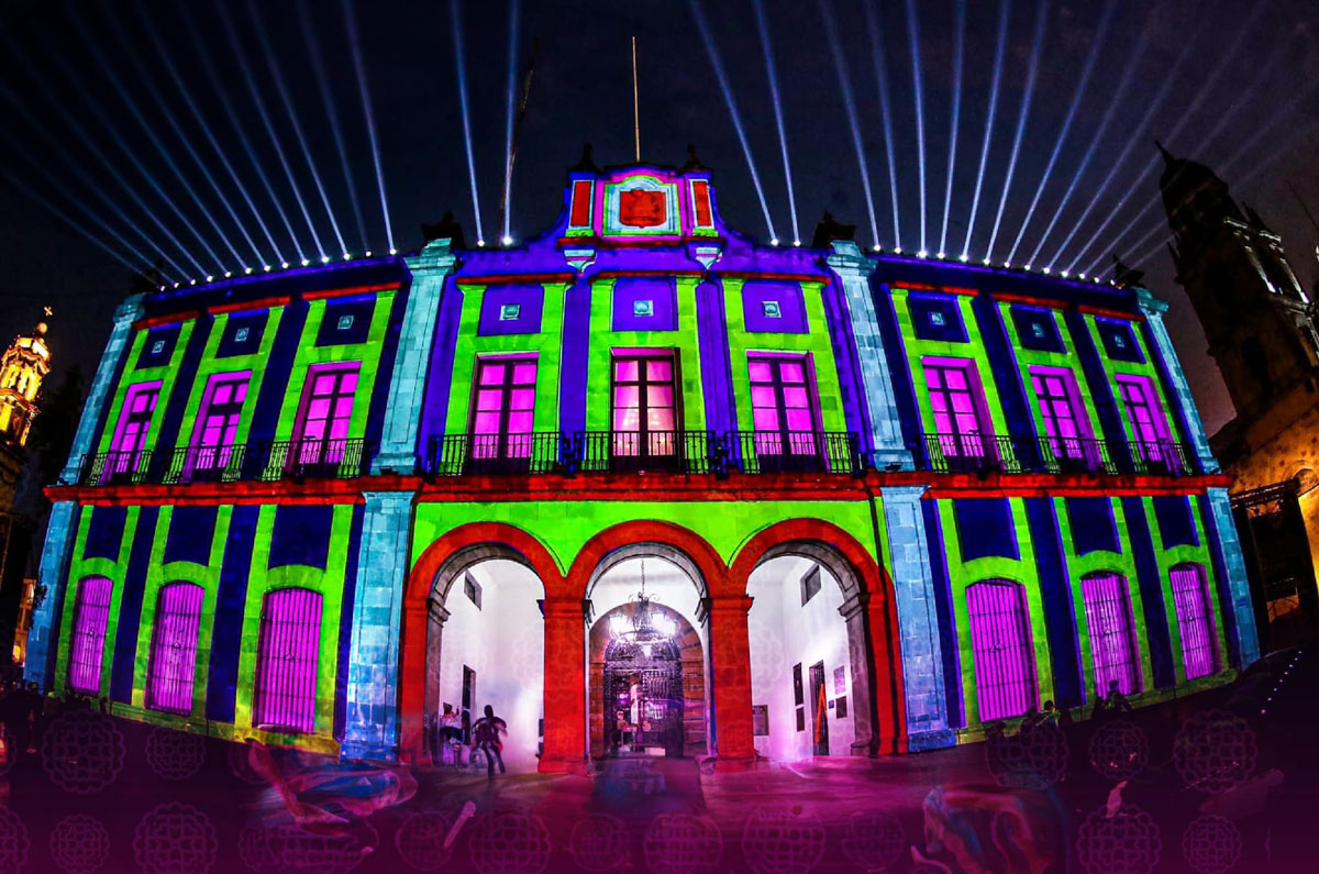 Horario del video mapping gratuito en Toluca por Dí­a de Muertos