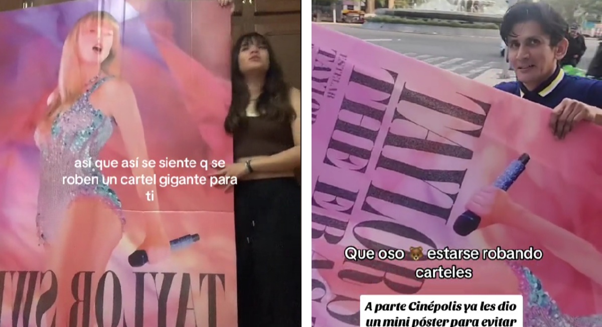 Swifties vs Cinepolitos ¿Cómo puedo tener un cartel de Cinépolis?