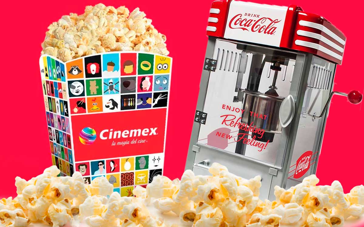 Esta es la palomera Cinemex de Coca Cola que todo mundo quiere en Navidad