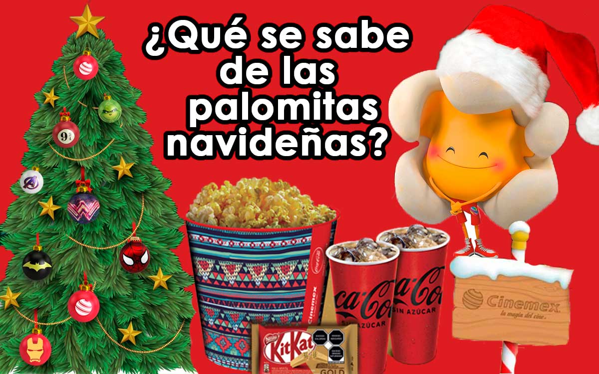 ¡Cinemex sorprende con el misterioso sabor de sus palomitas navideñas!