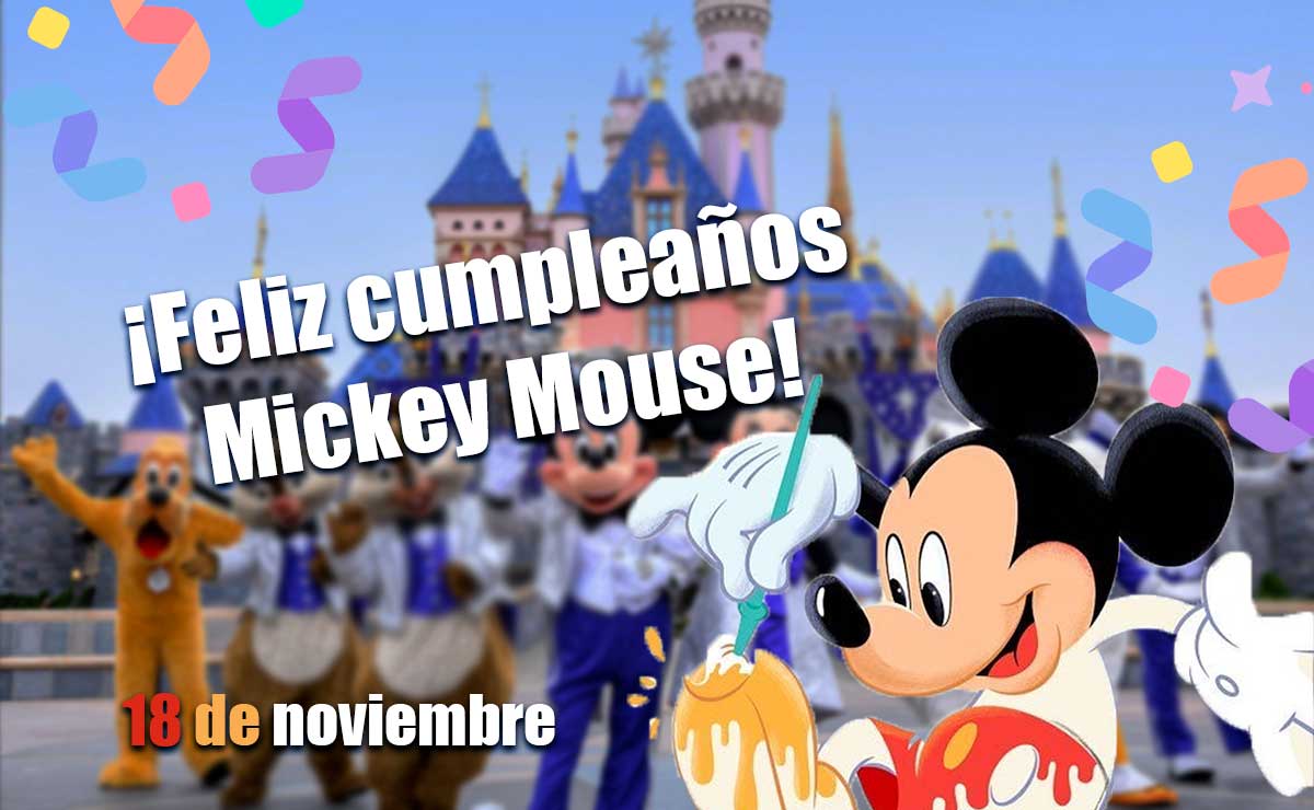 Artí­culos, pelí­culas y más ¡Celebra de esta forma el Dí­a de Mickey Mouse!