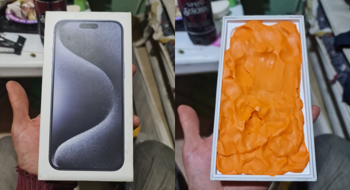 Mercado Libre: Pide iPhone 15 Pro Max y le llega plastilina, ¿cómo evitar que te pase?