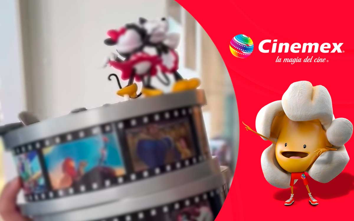 ¡Filtran palomera Cinemex de diciembre por 100 años de Disney!