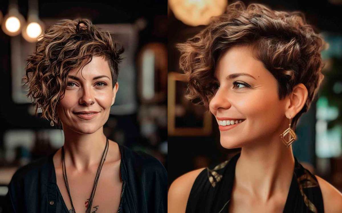Tendencias de color y corte de cabello corto para mujer en diciembre 2023