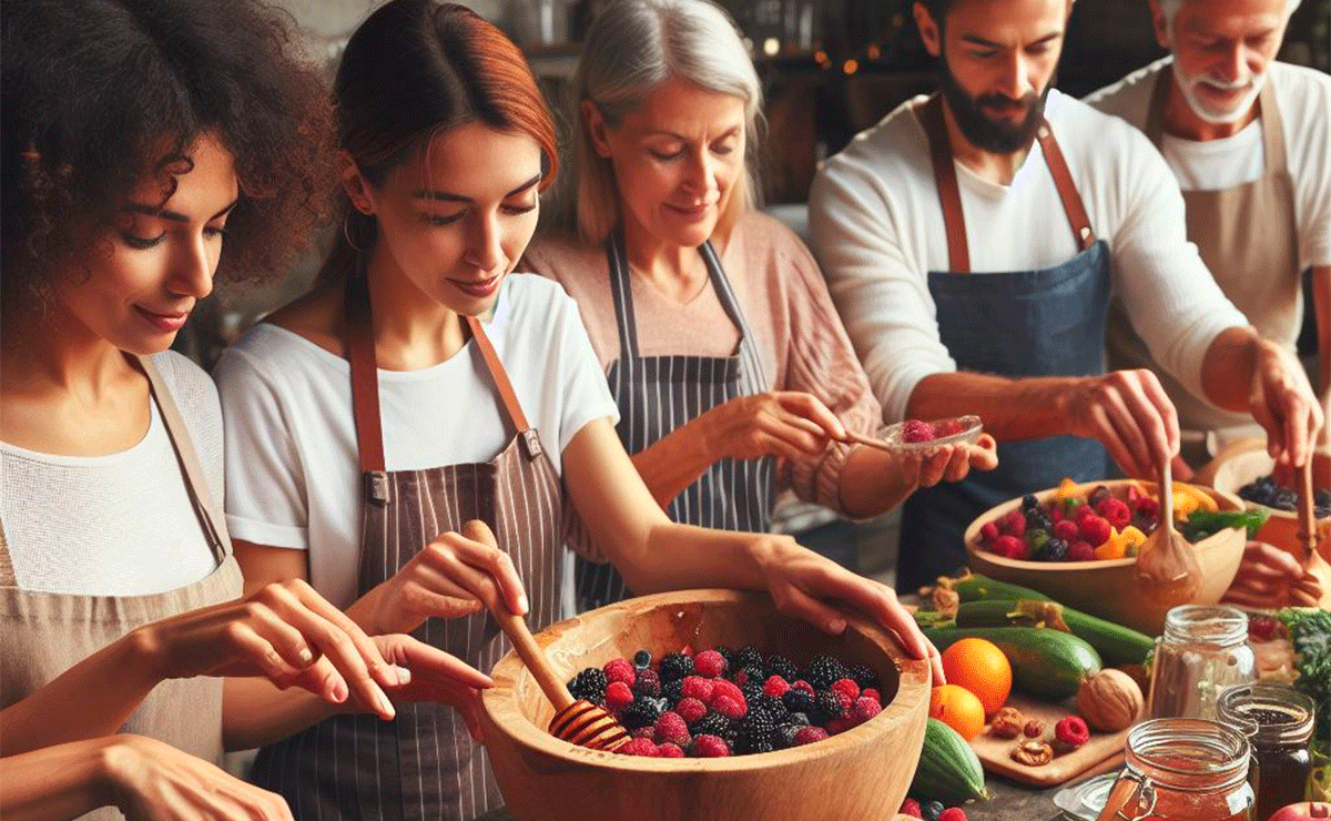 ¡Ensalada de frutos rojos para esta Navidad! Checa la receta
