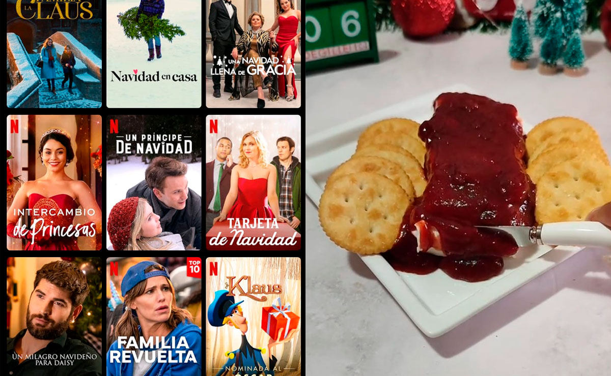 Haz un maratón de pelí­culas de Navidad que puedes encontrar en Netflix