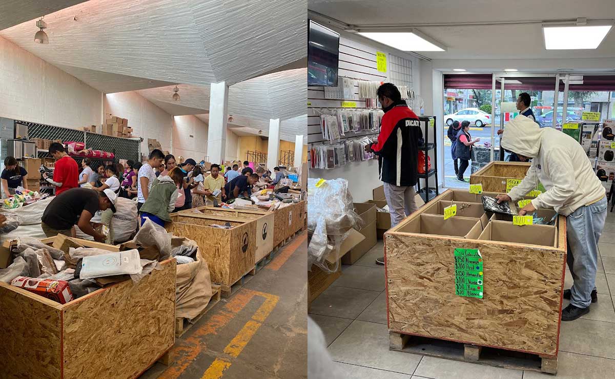 ¡Visita la primera tienda de paquetes perdidos en México! Mira cómo funciona