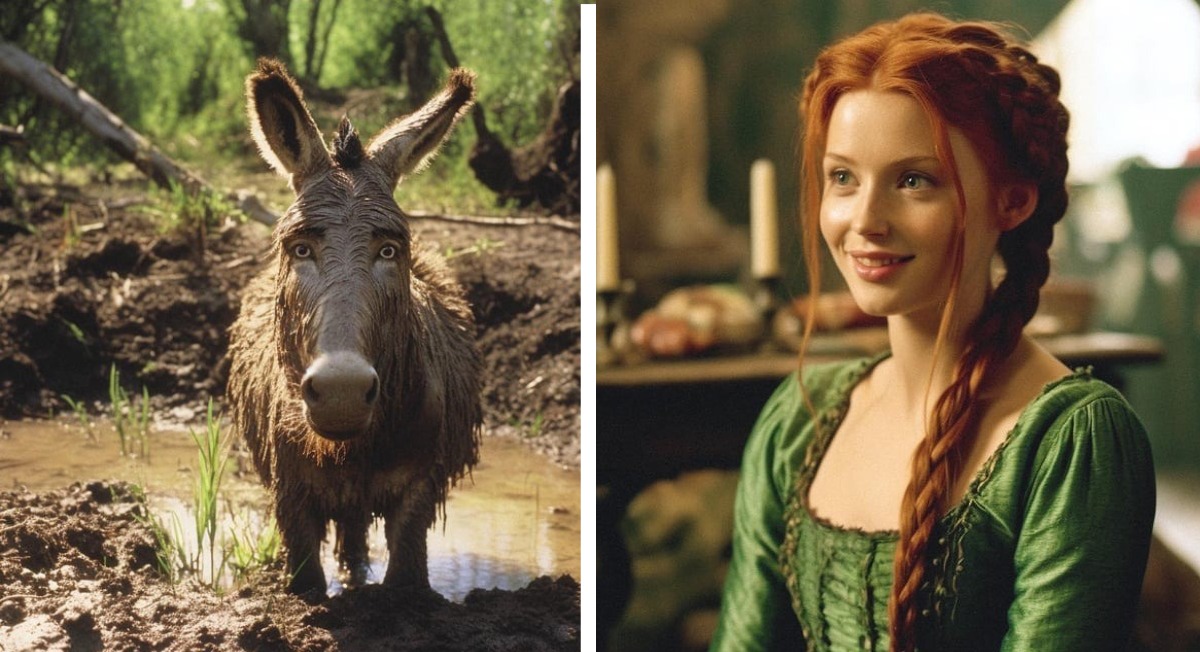 Así­ se verí­an los personajes de Shrek en la vida real según una Inteligencia Artificial