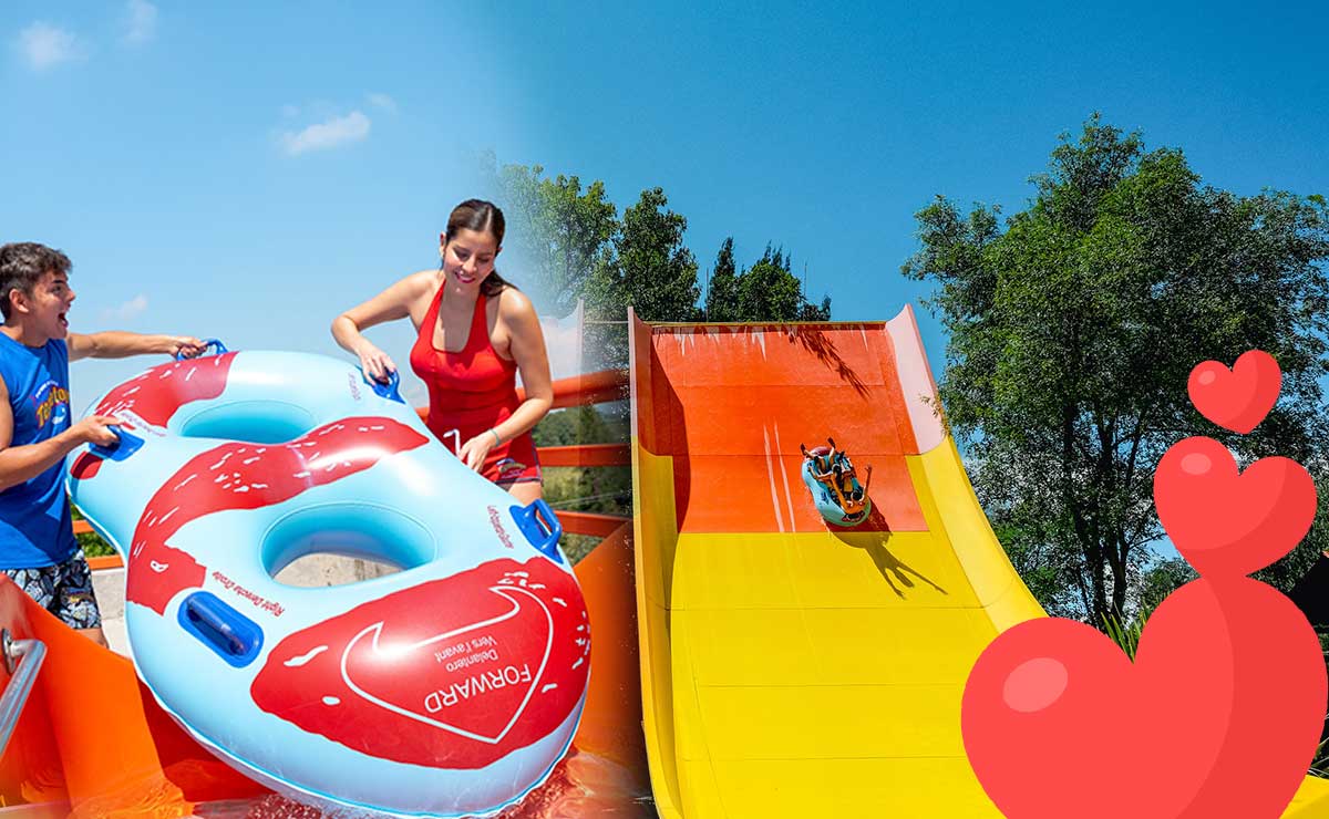 Date un chapuzón de amor con tu pareja en este parque acuático cerca de tie