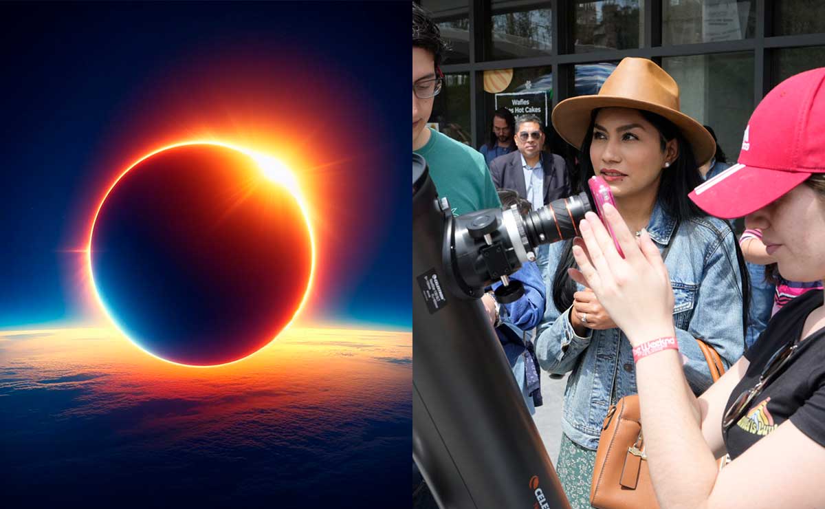 ¡Habrá eclipse total solar este 2024! Checa en qué lugares de México se podrá ver