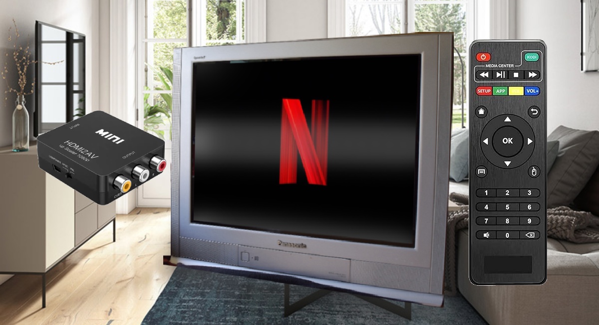 ¿Tele viejita? No la tires, así­ puedes ver Netflix y Youtube en tu TV antiguae